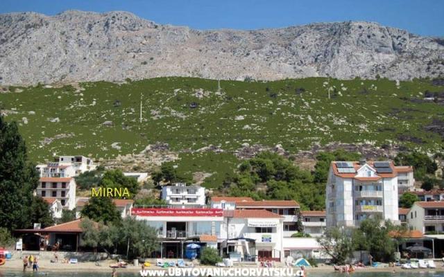 Appartements Mirna – Hébergement Omis Croatie
