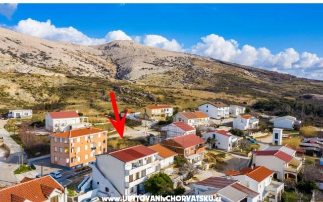 Appartements Filip – Hébergement île Pag Croatie