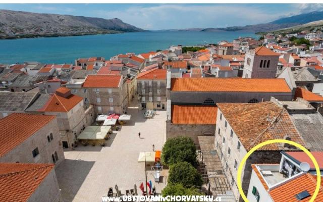 Appartement Valentino  – Hébergement île Pag Croatie