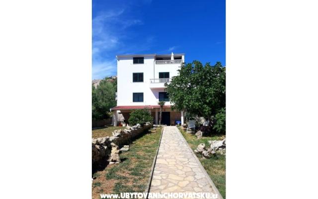 Vila Miluna – Hébergement île Pag Croatie