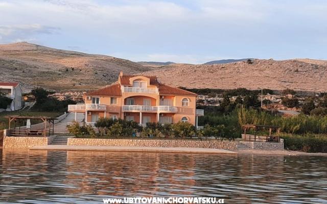 Villa Maestral – Hébergement île Pag Croatie