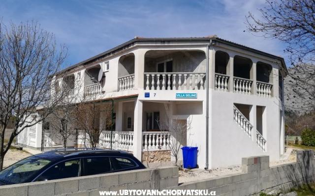 Vila Seline – Hébergement Starigrad Paklenica Croatie