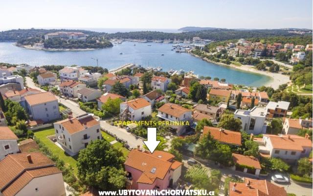Appartements Perunika – Hébergement Pula Croatie
