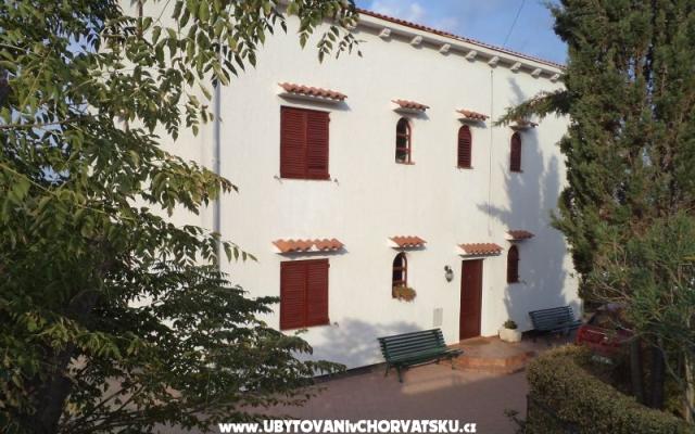 Appartements Villa Adriana – Hébergement île Rab Croatie