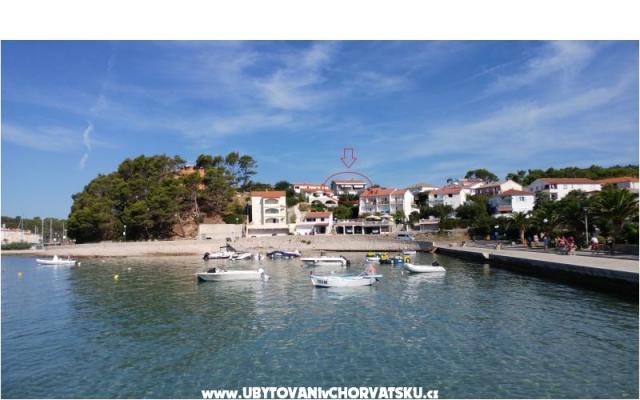 Apartments Dora – Hébergement île Rab Croatie