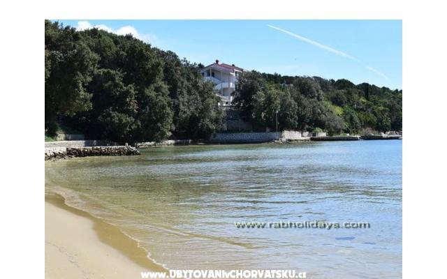 House Ana directly by the beach – Hébergement île Rab Croatie