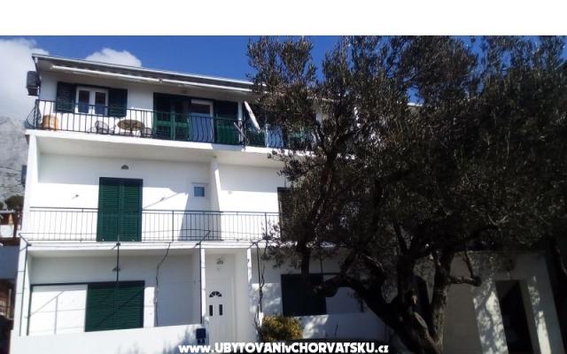 Appartements Mitan – Hébergement Tucepi Croatie