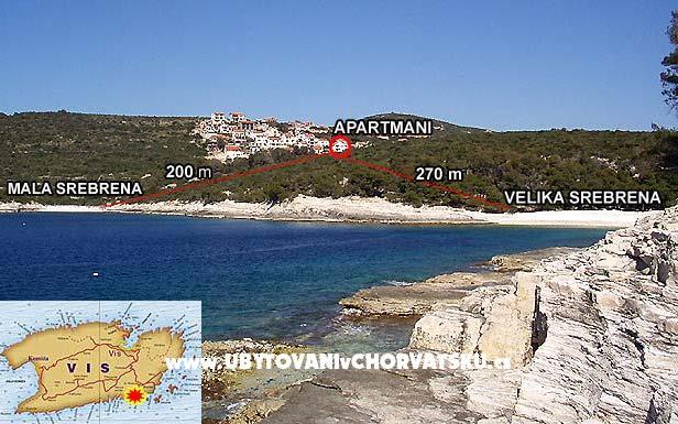 Appartements Janković – Hébergement île Vis Croatie