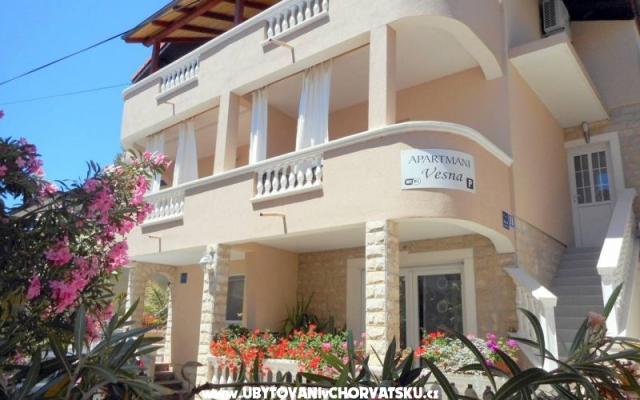 Appartements  Vesna  – Hébergement Vodice Croatie